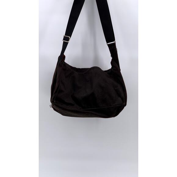 JACK SPADE Black Canvas Messenger Shoulder Bag - Picture 2 of 12